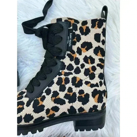 Kate Spade Merigue Boots Forest Feline Size 7 NEW NWOB - Picture 7 of 10